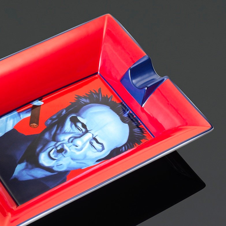 Christian Develter ashtray-Jack Nicholson