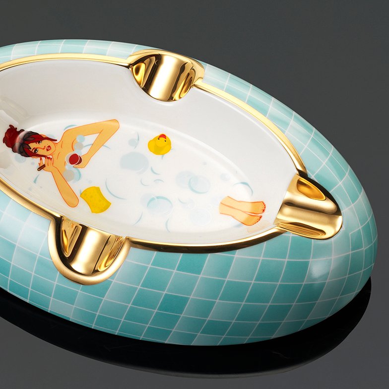Bath Time Ashtray