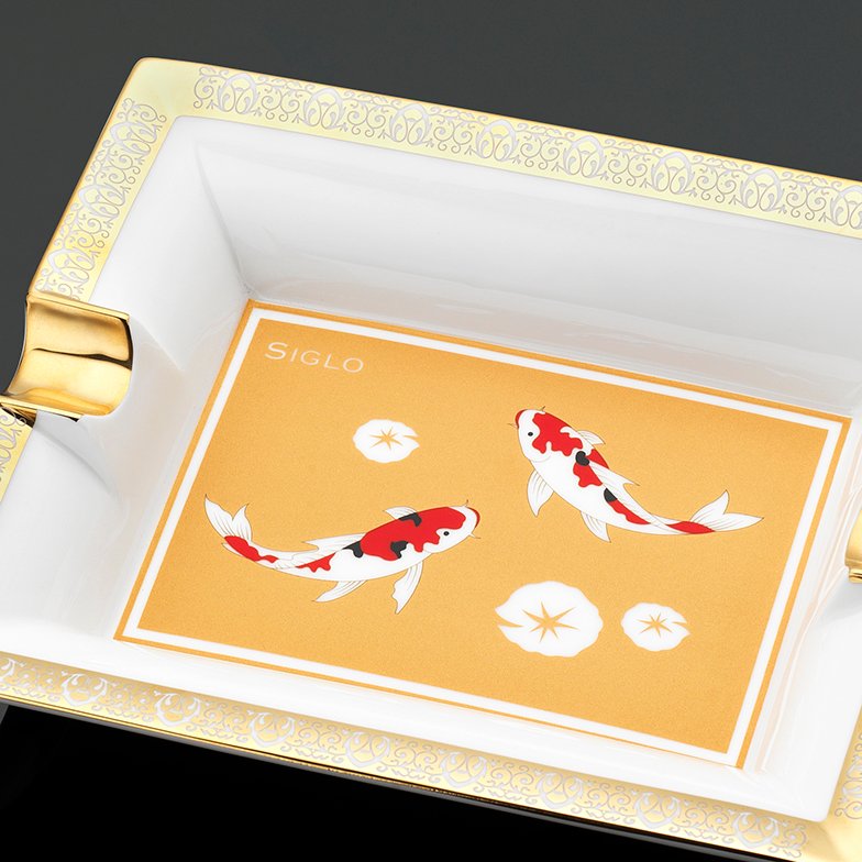 Koi Fish ashtray