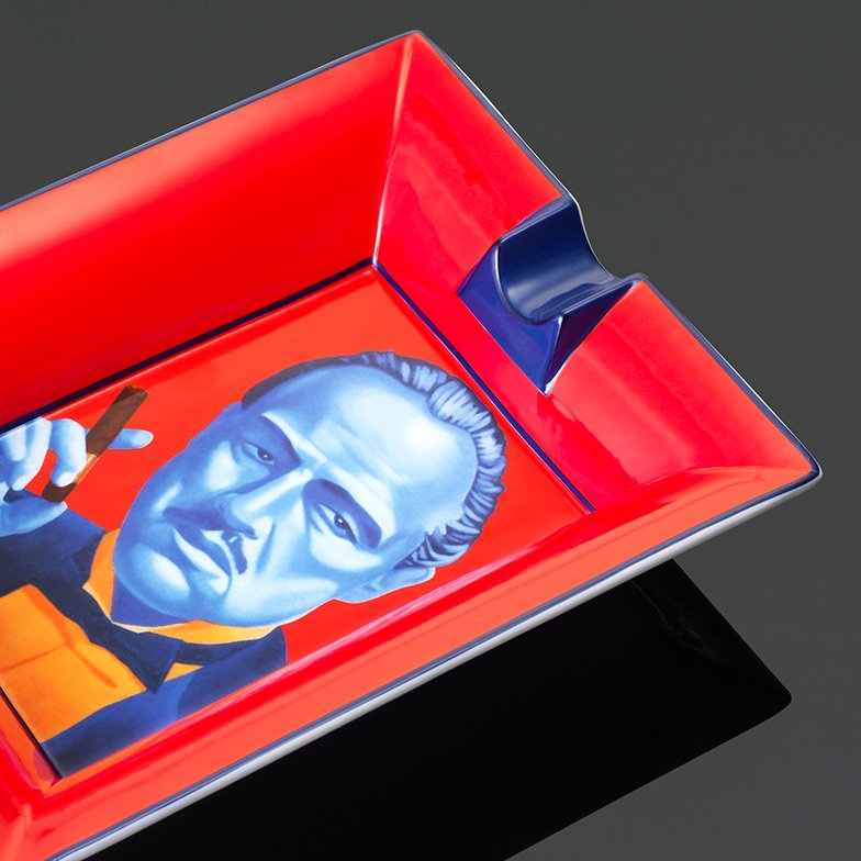 Christian Develter ashtray-Marlon Brando