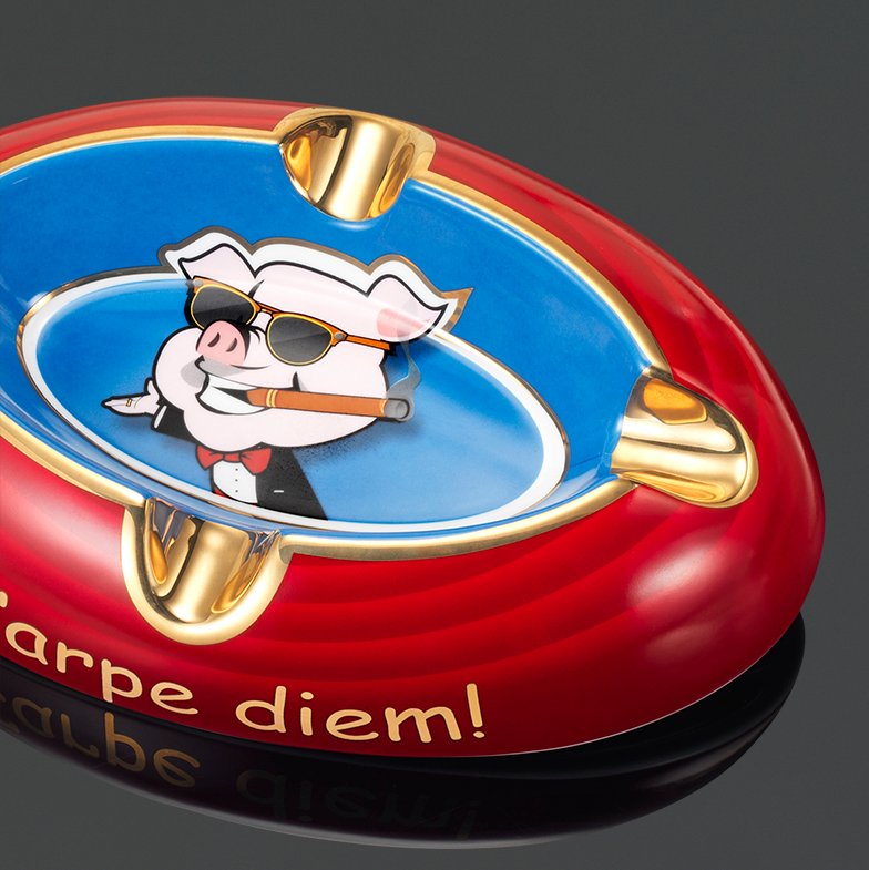 Year of the Pig ashtray