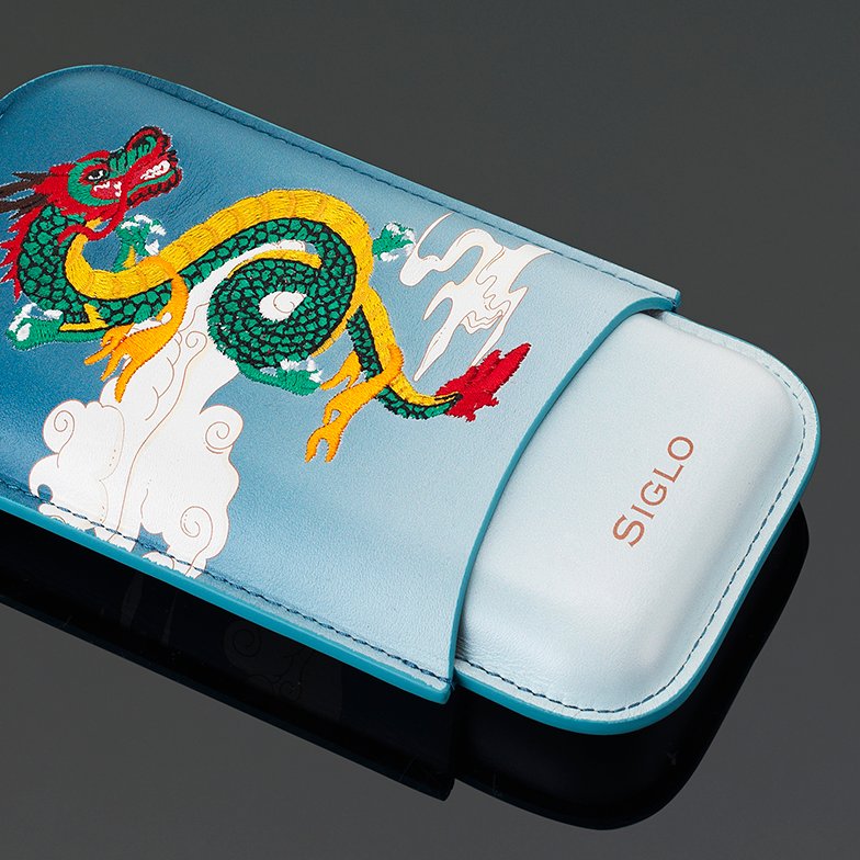 Year of the Dragon cigar case