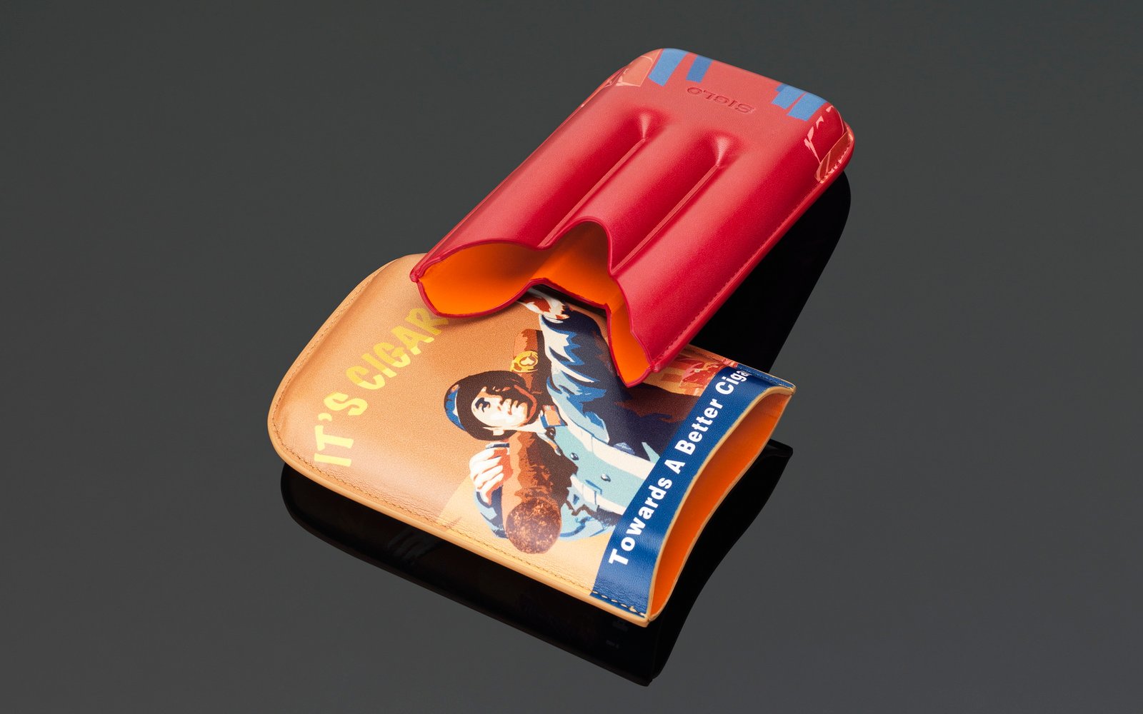 North Korean Revolution cigar case