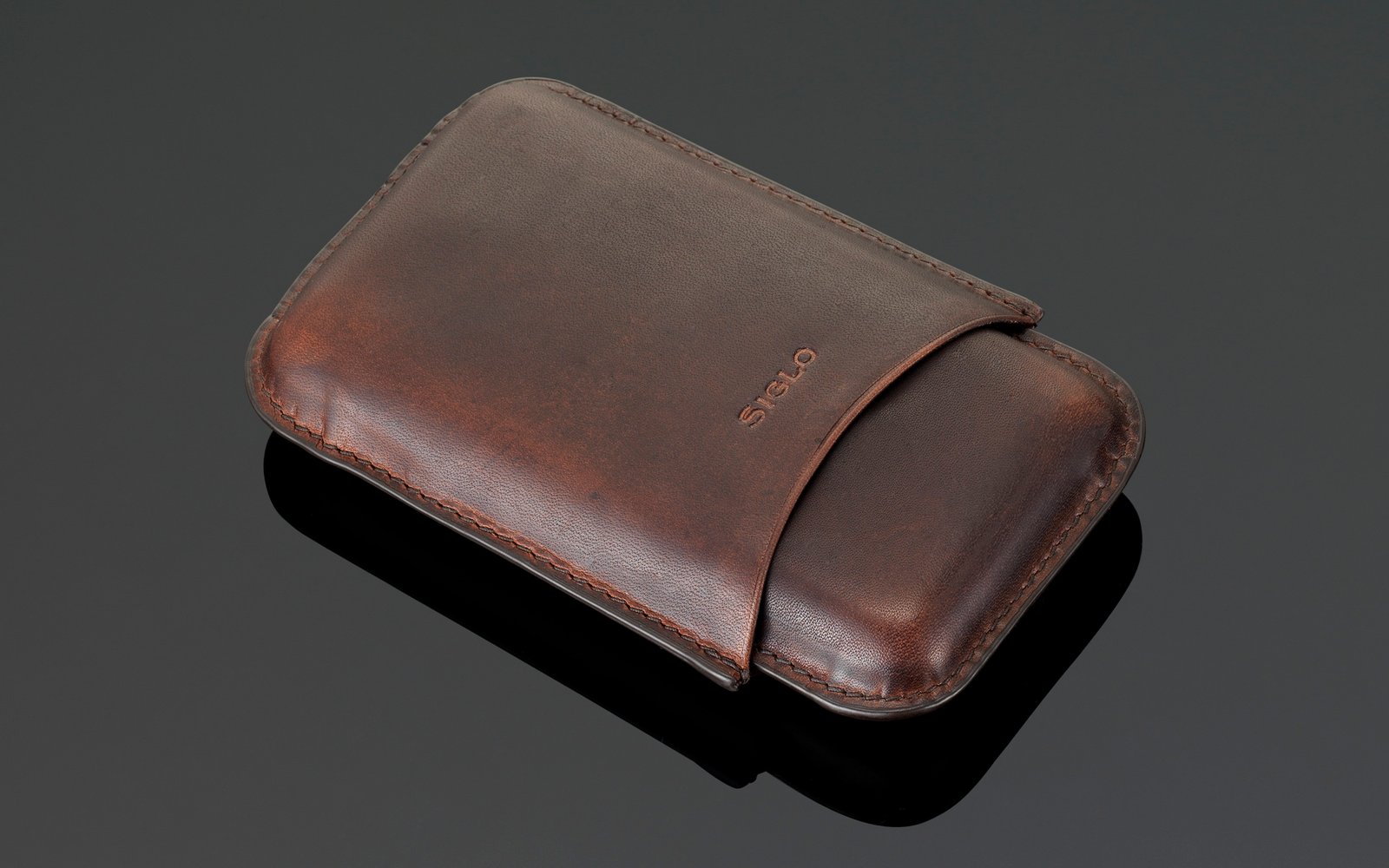 Vintage cigar case - short